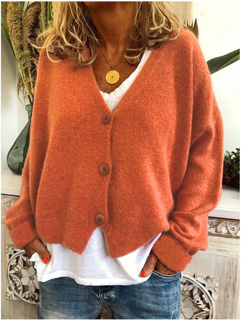 Gilet da donna Rowyn – Comodo gilet in morbida maglia con elegante scollo a V