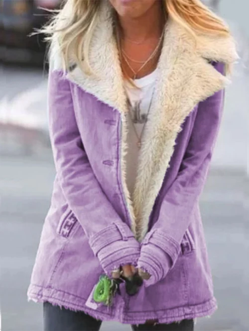 Nadine Manteau Femme Hiver – Manteau Thermique Imperméable & Coupe-Vent Léger et Chic