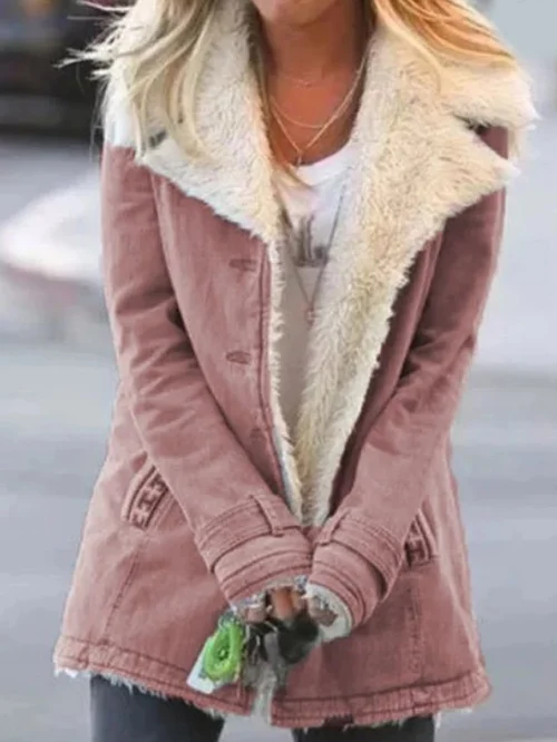 Nadine Manteau Femme Hiver – Manteau Thermique Imperméable & Coupe-Vent Léger et Chic