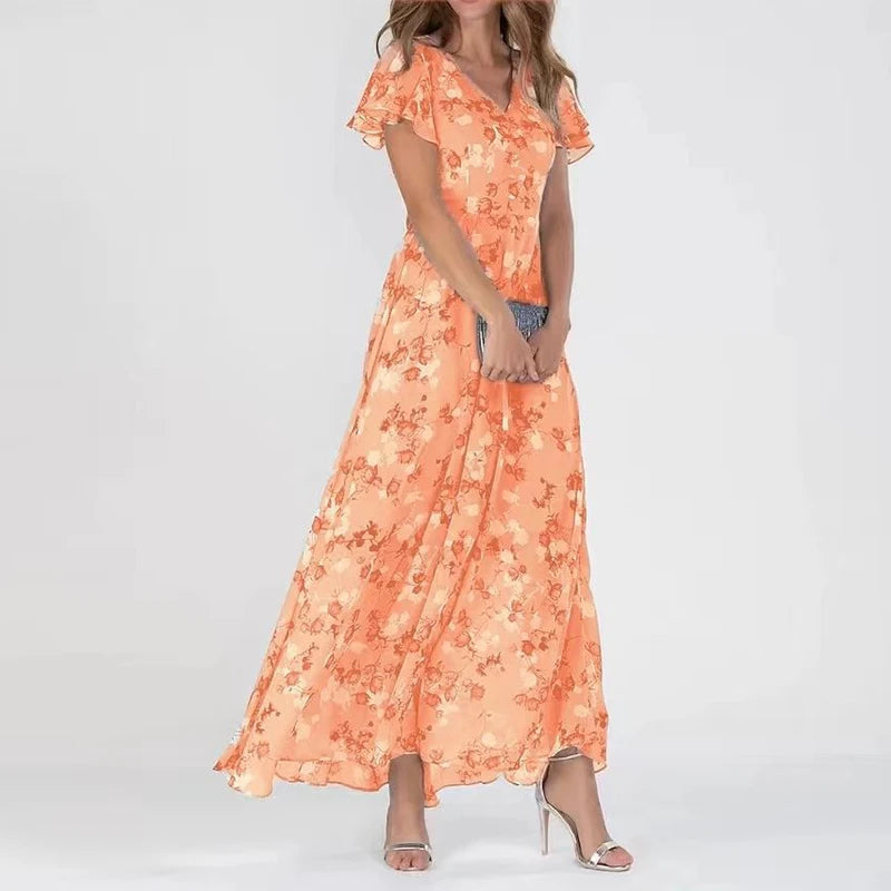 Abito midi elegante da donna Jill - Vestibilità perfetta in tessuto di alta qualità per tutte le occasioni