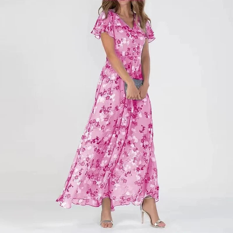 Abito midi elegante da donna Jill - Vestibilità perfetta in tessuto di alta qualità per tutte le occasioni
