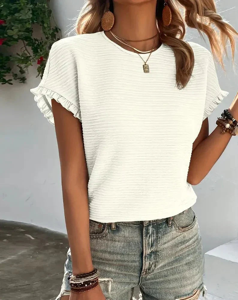 T-shirt da donna Rima: classica maglietta leggera con vestibilità aderente e tessuto traspirante