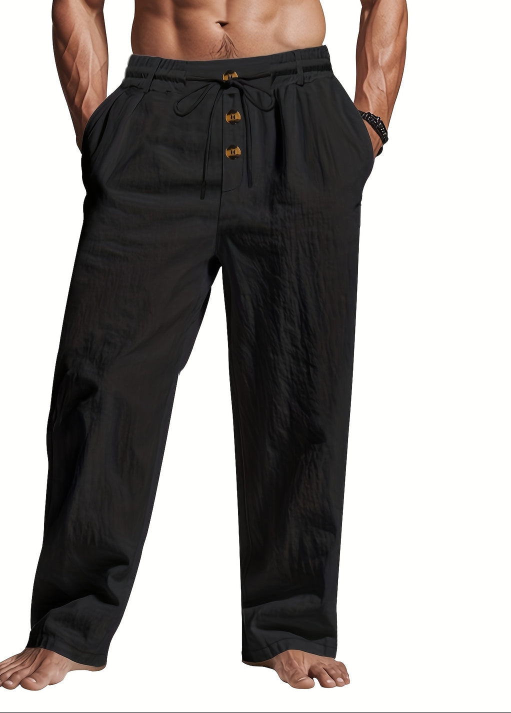 Pantaloncini da uomo Loyd: pantaloncini estivi leggeri con elastico in vita e vestibilità comoda