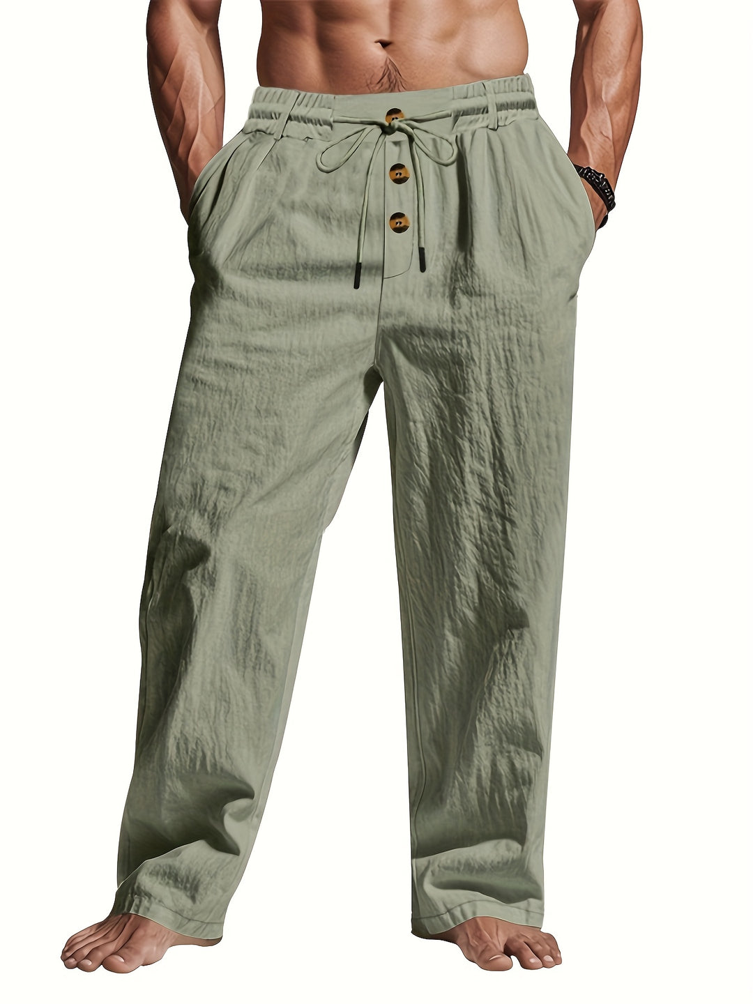 Pantaloncini da uomo Loyd: pantaloncini estivi leggeri con elastico in vita e vestibilità comoda
