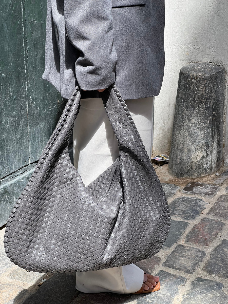 Borsa Hobo da donna Louisa: elegante, spaziosa e dallo stile intrecciato senza tempo
