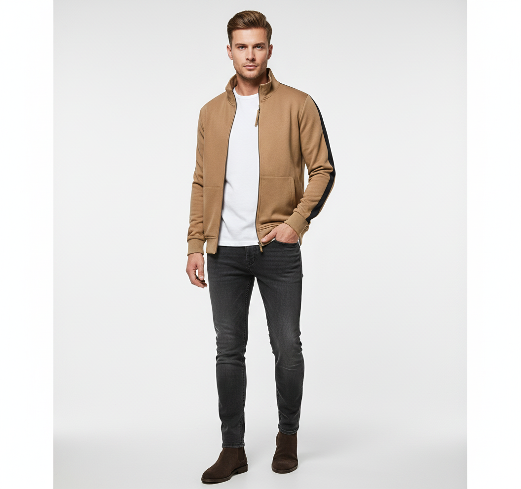 Julien Gilet Uomo Polivalente – Taglio Slim & Stile Funzionale Senza Tempo