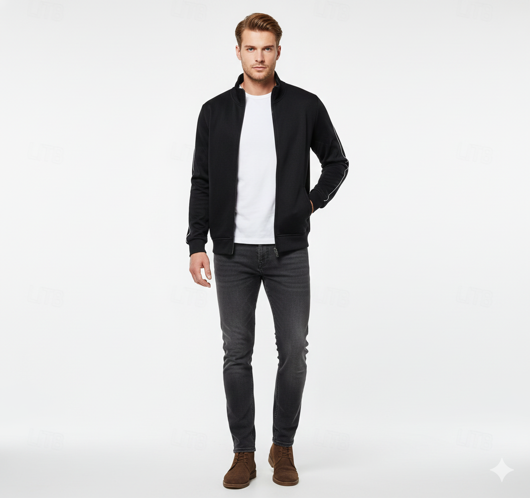 Julien Gilet Uomo Polivalente – Taglio Slim & Stile Funzionale Senza Tempo