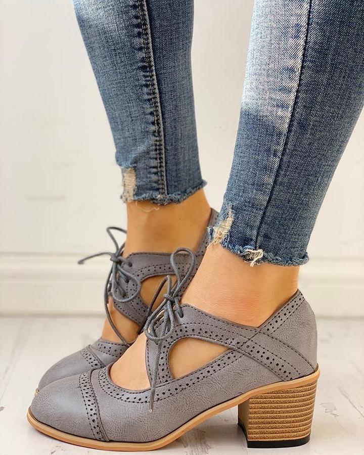 Scarpe vintage da donna Rianna - Décolleté retrò fatte a mano con comoda soletta e design senza tempo