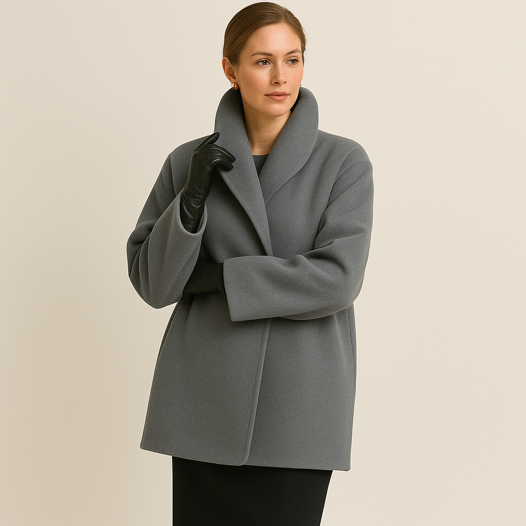 Melany Trenchcoat Femme – Manteau Long Chaud au Style Classique et Coupe Élégante