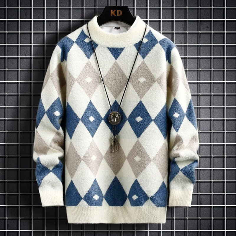 Maglione da uomo Jonathan: maglione girocollo elegante e comodo con uno stile moderno e senza tempo