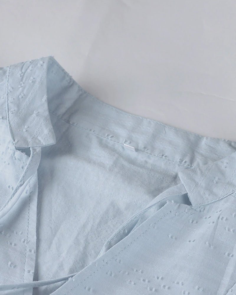 Abito camicia da donna Elanora: abito leggero e dalla vestibilità comoda, traspirante e confortevole per l'estate