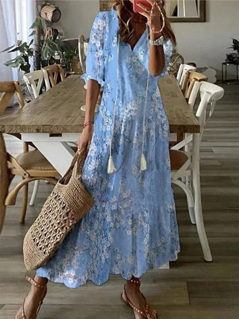 Robe d'Été Josie pour Femme – Robe Décontractée Légère en Polyester à Coupe Confortable