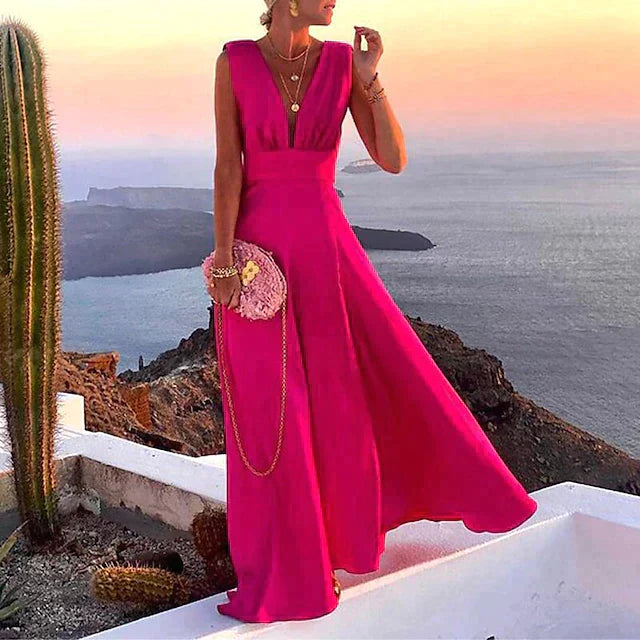 Abito lungo da donna Aurélie: eleganza e comfort per tutte le occasioni