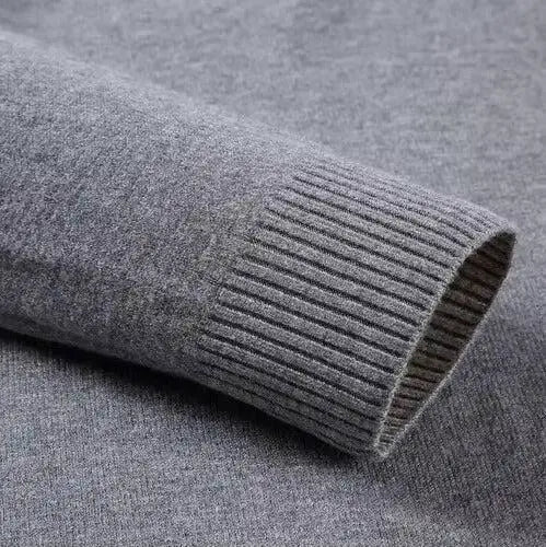 Kian Pull Homme à Col Roulé – Élégant, Chaud & Confortable en Cachemire Laine Mélangée