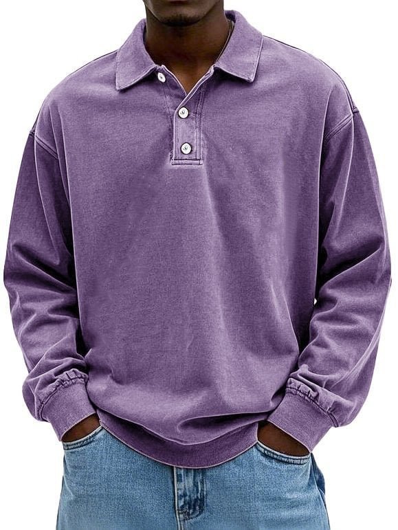 Polo da uomo Rob - Camicia con colletto casual, comoda ed elegante per uno stile moderno