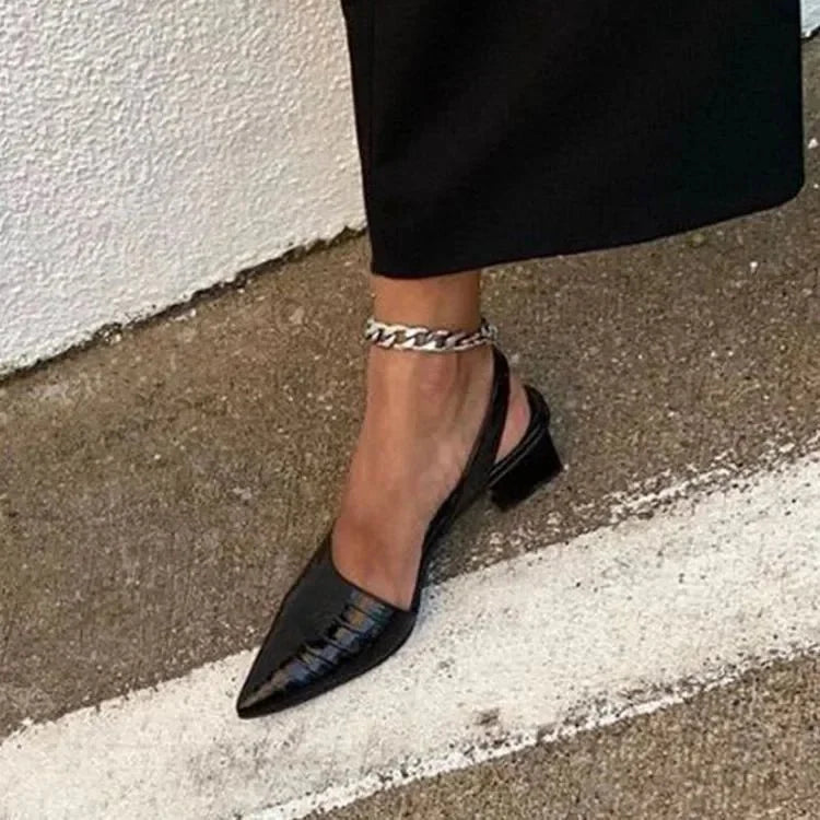 Décolleté da donna Jacinta - Eleganti e comode scarpe col tacco classiche per il lavoro e le occasioni formali