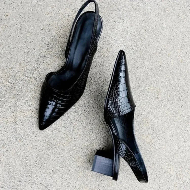 Décolleté da donna Jacinta - Eleganti e comode scarpe col tacco classiche per il lavoro e le occasioni formali