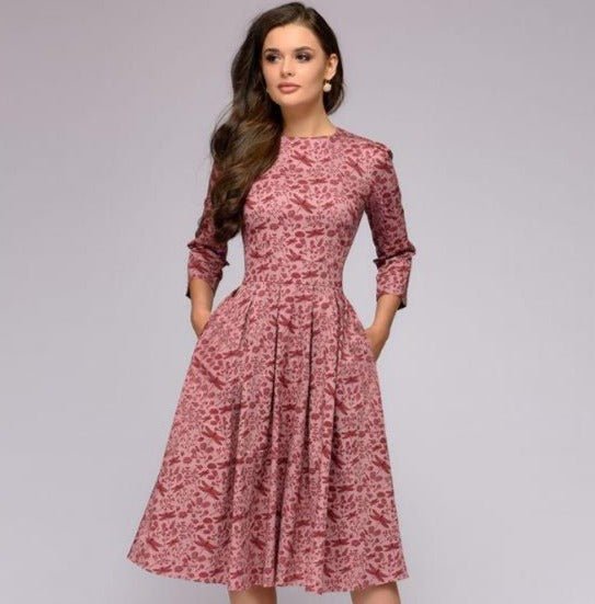 Abito da sera da donna Maia - Elegante abito in raso con taglio lusinghiero per le occasioni festive