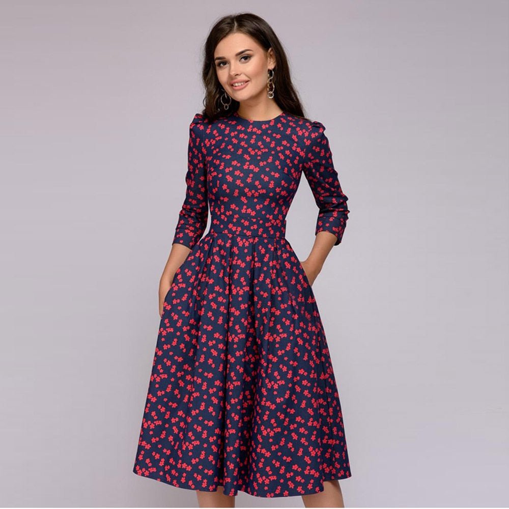 Abito da sera da donna Maia - Elegante abito in raso con taglio lusinghiero per le occasioni festive