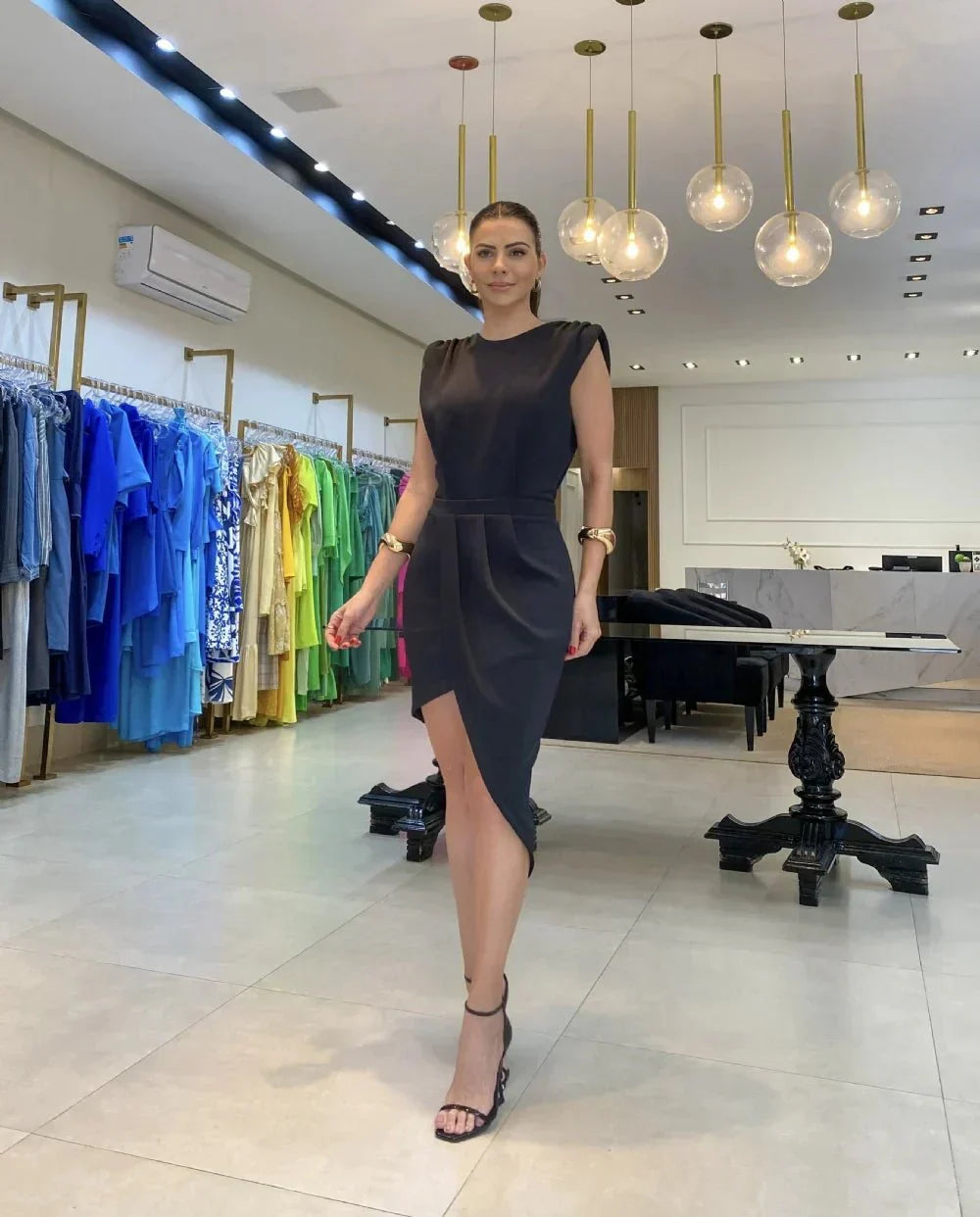 Abito da donna Joan - Abito estivo elegante e casual con vestibilità ampia e look femminile