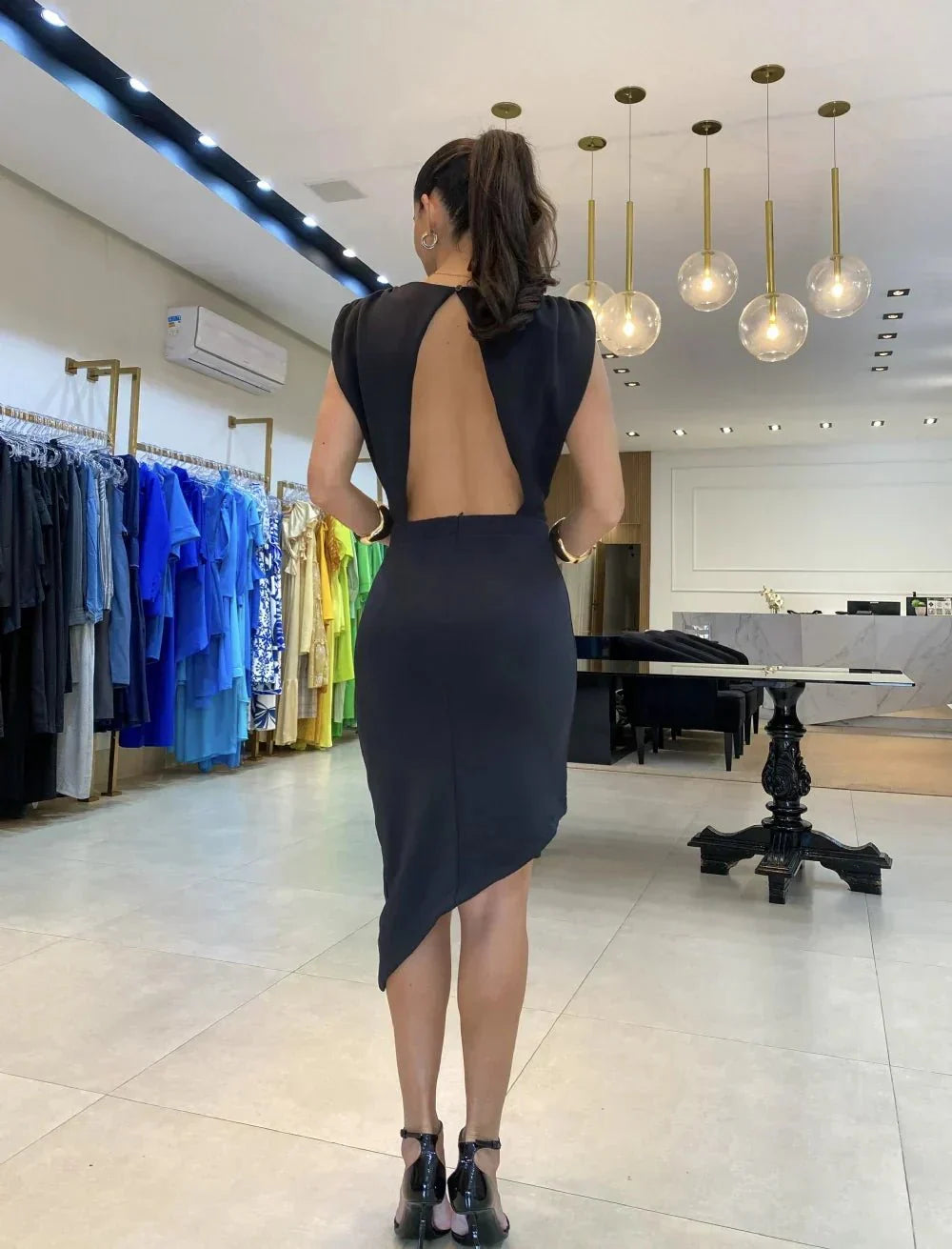 Abito da donna Joan - Abito estivo elegante e casual con vestibilità ampia e look femminile