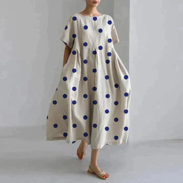 Abito da donna Zara: elegante stampa floreale, traspirante e confortevole, vestibilità comoda