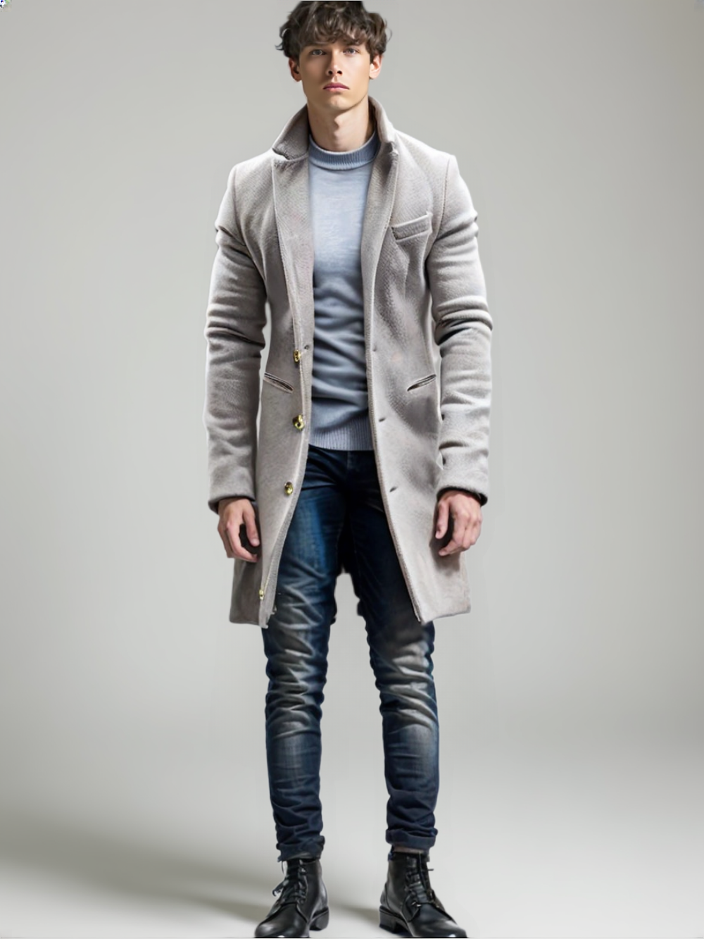 Cappotto invernale da uomo Cris: caldo, comodo ed elegante
