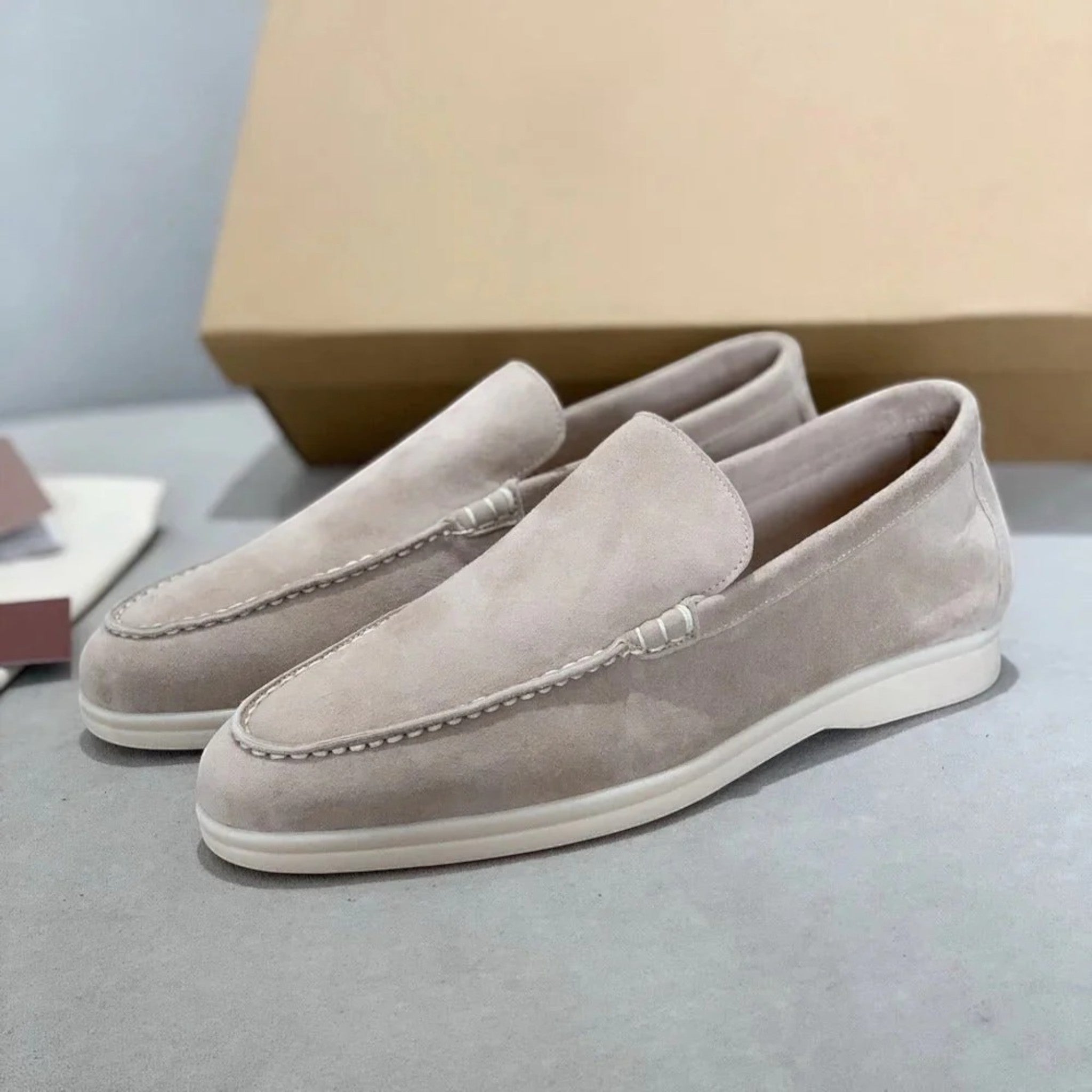 Elton Moccasins Men in Suede – Elegant, Comfortable & Versatile for All Occasions