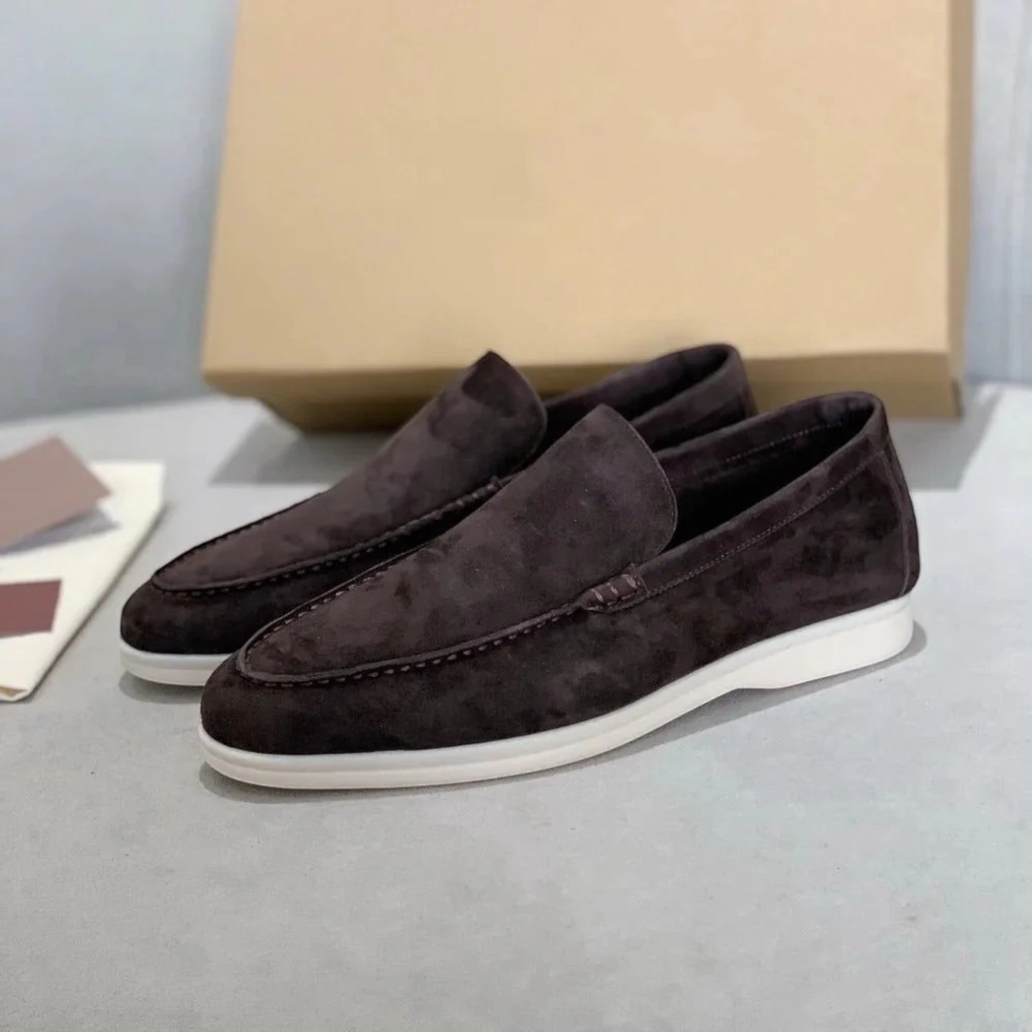 Elton Moccasins Men in Suede – Elegant, Comfortable & Versatile for All Occasions
