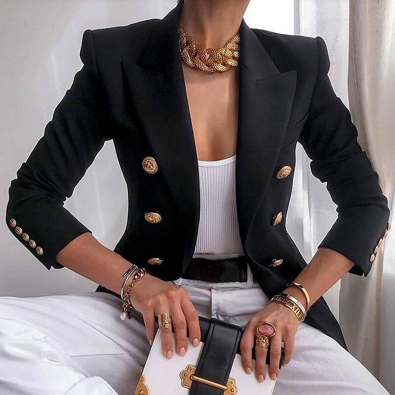 Blazer elegante da donna Harper: giacca chic e comoda in tessuto di alta qualità per un look casual