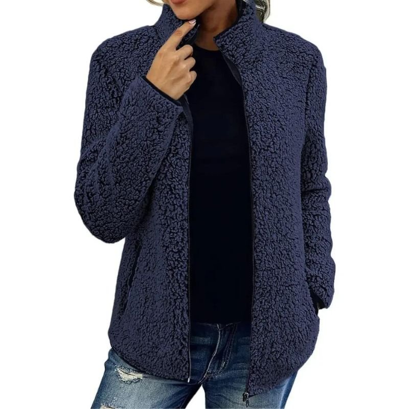 Giacca da donna Neriah - Pile invernale chic e caldo, elegante e confortevole