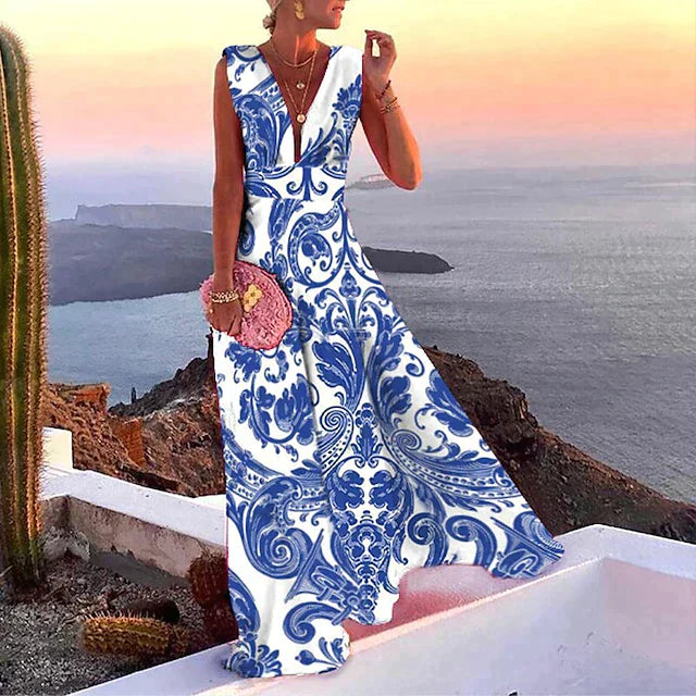 Abito lungo da donna Aurélie: eleganza e comfort per tutte le occasioni