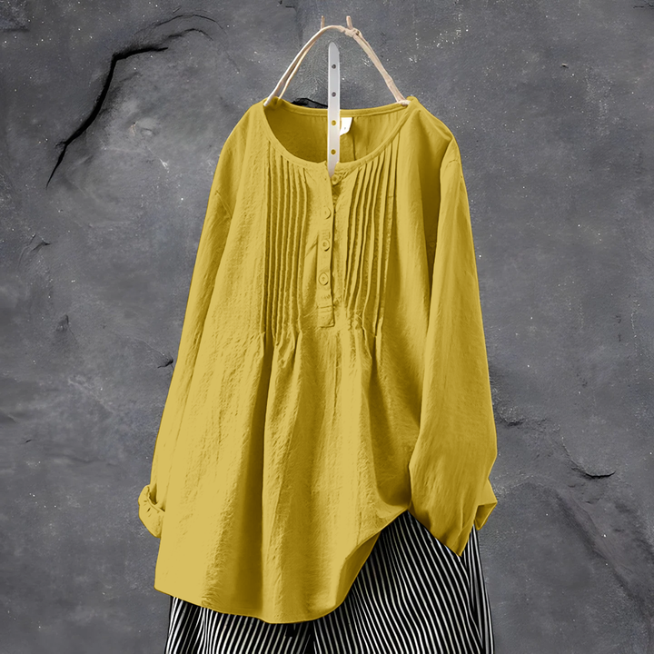 Blusa oversize da donna Vanessa - Top ampio ed elegante in tessuto di alta qualità per tutte le occasioni