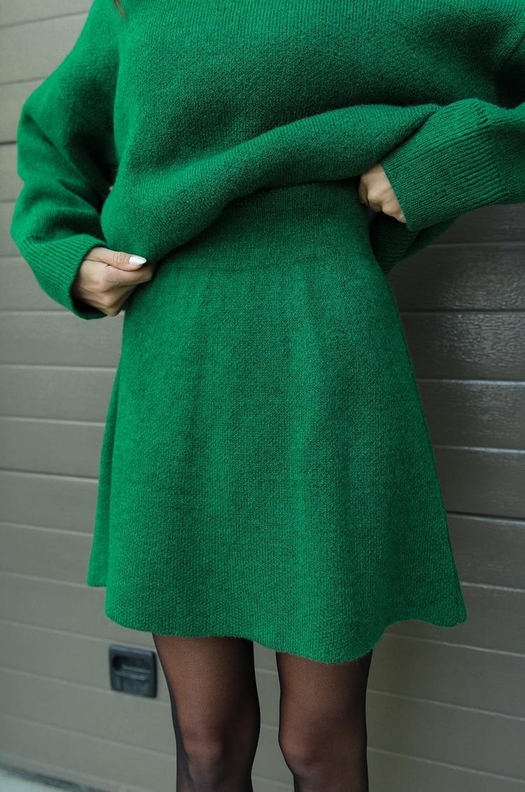 Completo da donna Lucie – Completo autunnale in lana morbido, comodo ed elegante